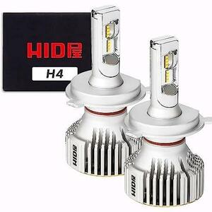 好評 ★H4HiLo★ H4 LED ヘッドライト 28400cd(カンデラ) 爆光 ホワイト 6500k 車検対応 12V 24V ドライバー内蔵 簡単取付 iシリーズ