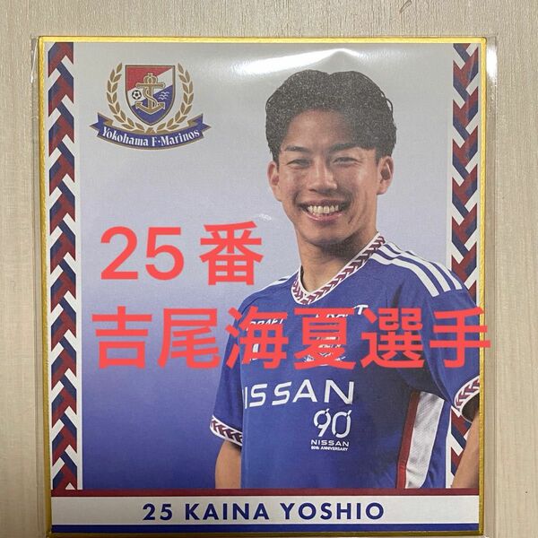 24シークレットミニ色紙　25番　吉尾海夏選手