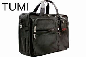 美品 TUMI トゥミ Generation4.4 エクスパンダブルオーガナイザー ブリーフケース ビジネスバッグ 肩掛け 2WAY ブラック 26141D4