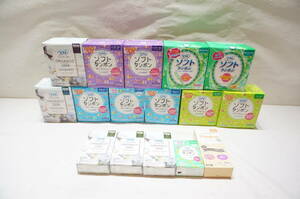 [N23-2.O] large amount! set sale!sofi soft tampon / natural moon 16 box regular / super / super plus menstruation supplies storage goods 