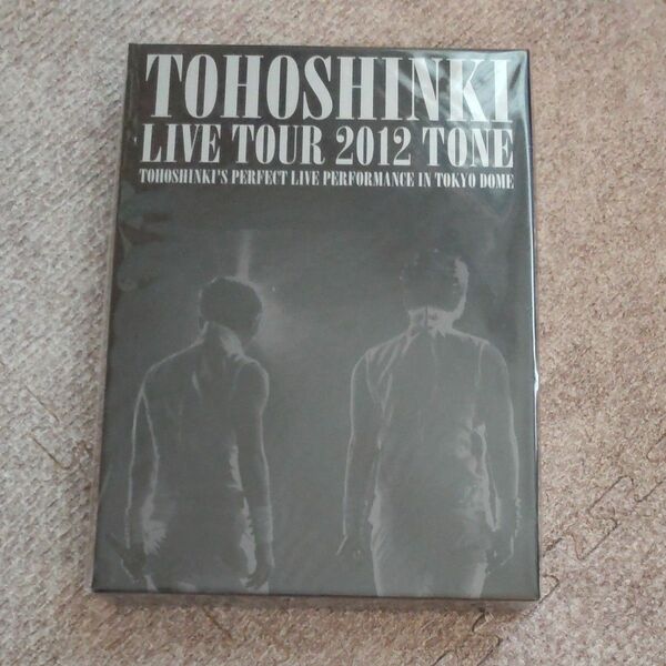 DVD 初回限定生産盤 東方神起 LIVE TOUR 2012 TONE ライブ ツアー コンサート 3枚組 トーン