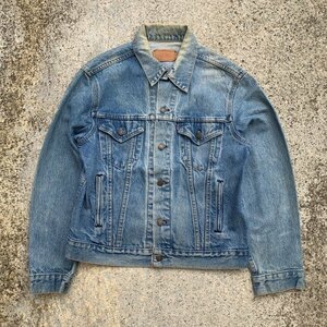 【L 42R】USA製 Levi's 70506 デニムジャケット■ビンテージ オールド レトロ アメリカ古着 80s リーバイス ジージャン トラッカー