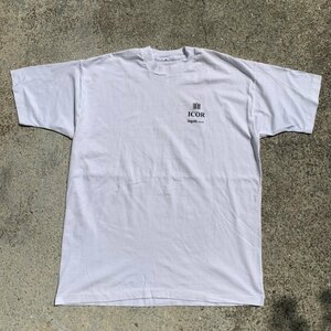 【2XL】90s ゴルフ 両面プリントTシャツ 白■ビンテージ オールド アメリカ古着 シングルステッチ コットン ビッグサイズ