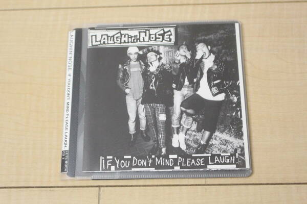 LAUGHIN' NOSE / IF YOU DON'T MIND PLEASE LAUGH! CD 元ケース無し メディアパス収納