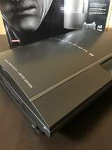 PS3 本体 メタルギアソリッド4 鋼パック プレイステーション3 中古 ジャンク 不動品_画像4