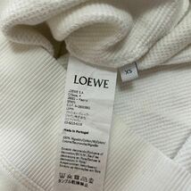 【美品】LOEWE ロエベ トレーナー スウェット パウラズイビザ コラボ ロゴ ホワイト XS メンズ 即完コラボ_画像5