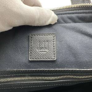 1円【美品・最高峰】 dunhill ダンヒル ハンドバッグ ビジネスバッグ ブリーフケース ボードン カドガン ロゴ金具 ブラック レザー 本革の画像5