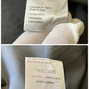 【美品・名作】Dior HOMME ディオールオム エディ期 04AWアーカイブ フューチャーアイ 長袖 シャツ トップス サイズ40 L ブラック 木村拓哉の画像10