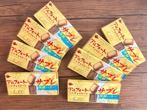 アルフォートミニチョコレート サブレ 発酵バターサブレミルクチョコ 8個セット♪♪