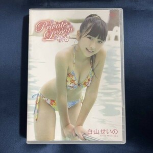 ★特価品☆ 【DVD】 白山せいの 五城せのん プライベートレッスン / ワッフルランド 正規品 新品 アイドル イメージ