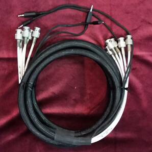 【RGBケーブル】MITSUBISHI(三菱) HIGH RESOLUTION CABLE BW58-No.911915使用 約3.5ｍ自作【中古品】検)LVP2001の画像1