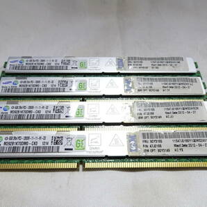 美品 SAMSUNG ヒートスプレッダ付メモリー DDR3-1600 PC3-12800R 1枚8GB×4枚組 合計32GB 両面チップ Registered ECC 動作検証済の画像4