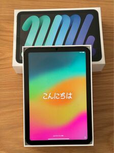 iPad mini 64GB Wifi+ cellular (第6世代)