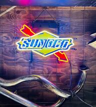 SUNOCO スノコ ネオン 看板 オイル 世田谷ベース 輸入 ムーンアイズ ハーレー アメ車 HOTROD ガレージ スナップオン マックツール 工具_画像8