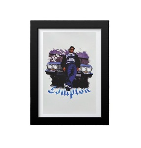 コンプトン ポスター Compton ストリート チカーノ シボレー ローライダー Rap HIPHOP タトゥー アメリカン雑貨 PA159