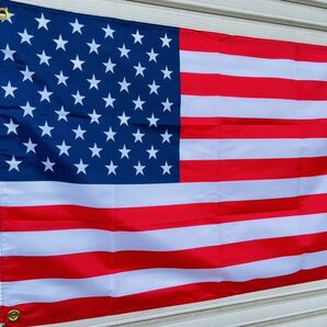 アメリカ フラッグ 国旗 バナー フラッグ USDM ローライダー アメ車トラック Nボックス ワゴン ホットロッド カスタム BA94の画像2
