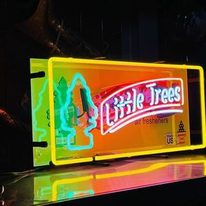 Little Trees リトルツリー ネオン 看板 USDM ローライダー 北米 US 高速有鉛 トラッキン ムーンアイズ ハイエース アメリカン雑貨 ハワイの画像3