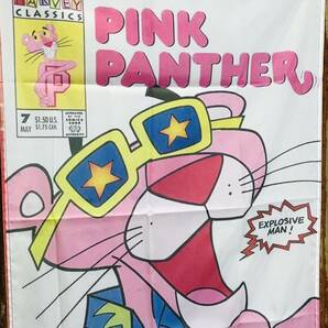 PINK PANTHER ピンクパンサー バナー フラッグ USDM JDM アメキャラ コミック アニメ アメリカン雑貨 PEZ ペッツ USA ハーレー BC23の画像2