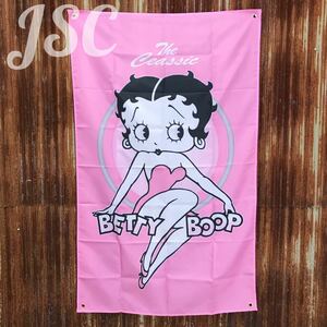 ベティ BETTY バナー 看板 フラッグ アメカジ 古着 アメリカン雑貨 レトロ アンティーク フィギュア ハーレー アメ車 ガレージ 世田谷 BC10