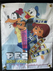 PEZ ペッツ バナー ディズニー ミッキー レトロ ヴィンテージ フラッグ ムーンアイズ USA 世田谷 アメリカン雑貨 古着 部屋 店舗 BC60