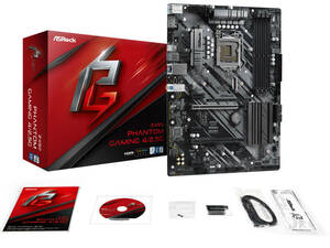 【新品】ASRock マザーボード Z490 Phantom Gaming 4/2.5G Intel 10世代 CPU (LGA1200) 対応 Z490 ATX マザーボード（管理：M1004902）