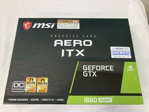【動作確認済】MSI GeForce GTX 1660 SUPER VENTUS XS OC（管理：GB150002)