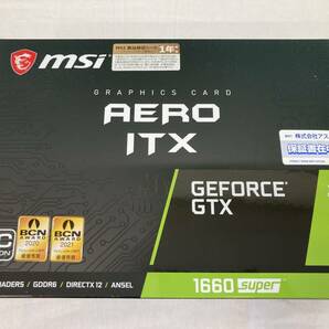 【動作確認済】MSI GeForce GTX 1660 SUPER AERO ITX OC（管理：GB150003)