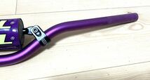 ★Renthal Limited Edition - Modern Retro Purple レンサル リミテッドエディション モダンレトロ パープル 7/8 ハンドル 966★_画像3