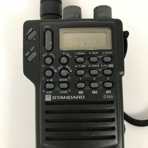 STANDARD スタンダート 144MHz ハンディー トランシーバー C150 ジャンク CBT151 無線の画像2