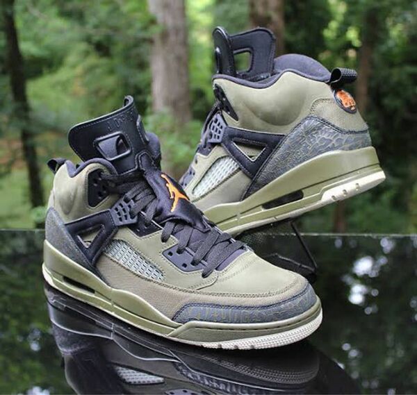 NIKE JORDAN SPIZIKE olive canvas 27.5㎝ ナイキ NIKE スニーカー