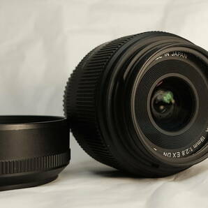 美品 SIGMA 単焦点 19mm F2.8 マイクロフォーサーズ用 ブラックの画像4