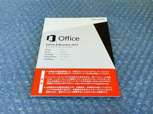 【新品未開封】正規品 Microsoft Office Home and Business 2013 OEM版