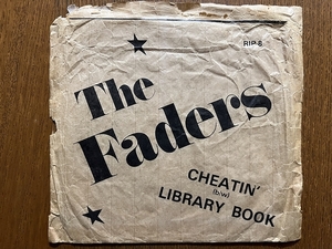 試聴可 The Faders - Cheatin' /Library Book orig 7'【70's punk/power pop/new wave パンク天国】N.Irelandオリジナル盤