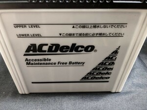 ACデルコ バッテリー 23年9月製造　Q85 D23L 中古　充電済　