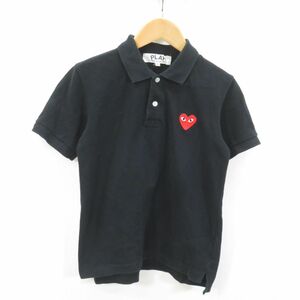PLAY COMME des GARCONS Heart badge polo-shirt sizeS/ Comme des Garcons 0403