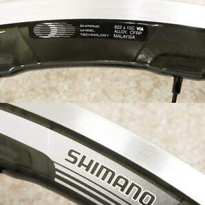 ○ C) 未使用!SHIMANO シマノ WH-RS81 リア ホイールのみ シマノホイール RS81 622×15Cの画像8