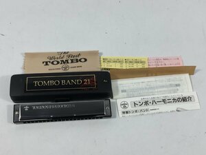 TOMBO BAND 21　　ハーモニカ　　3121A.m　　ケース付　　現状品　　OS4.019　/05　