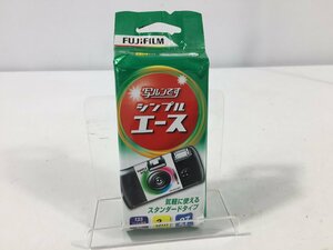 FUJIFILM　写ルンです　シンプルエース　２７枚撮　有効期限２０１０ー９　期限切れ　未開封品　TH4.045