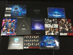 三代目 J Soal Brothers LIVE TOUR DVD HiGH&LOW THE BEST CD 11点　　現状品　　BO4.021　/05