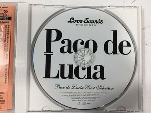 CD Paco de Lucia Love Sounds UICY-15210 present condition goods BO4.032 /05