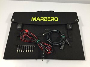 MARBERO　ソーラーパネル　折りたたみ式　USB/DC出力　現状品　CJ5.016　/06