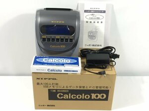 NIPPO　ニッポー　タイムレコーダー　Calcolo 100　退勤管理　TK5.006　/06