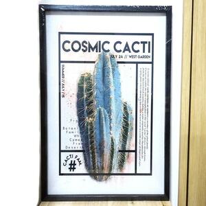 木製看板 可愛い おしゃれ CACTUS サボテン ウッドボード ガレージ アンティーク リビング 壁掛け カフェ かわいい 店舗 飾り レトロ看板