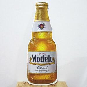 ブリキ看板 アメリカン メタルサイン Modelo Bottle アンティーク ロゴ ガレージ 壁飾り 正規ライセンス品 雑貨 インテリア おしゃれ 瓶