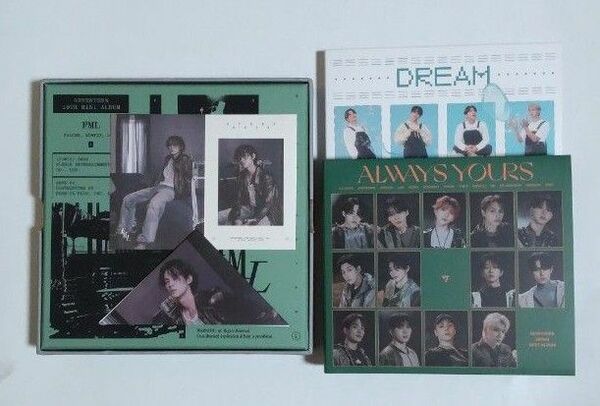 SEVENTEEN セブチ【FML】 【DREAM】【 ALWAYS YOURS】開封済み CDセット