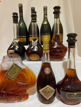 コニャック　レミーマルタン等　10本セット 700ml 未開栓　まとめ GALLEON GAUTIER RAMY MARTIN ナポレオン VSOP NAPOLEON # ウイスキー_画像1