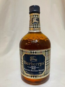 特級　バーバリー 12年 750ml 未開栓　Burberry's ウイスキー