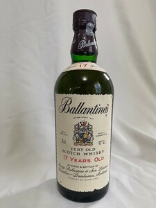 バランタイン 17年 750ml 未開栓　Ballantines　ウイスキー