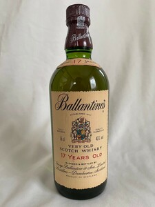 バランタイン 17年　750ml 未開栓　Ballantine　ウイスキー