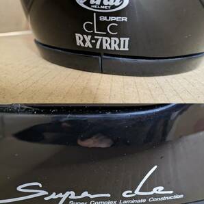 ◆Arai RX-7 RR2 フルフェイスヘルメット 黒 スーパーCLC アライ 57・58ｃｍ◆の画像4